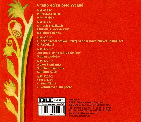 NAJKRAJŠIE ROZPRÁVKY 2 CD Zlatovláska, O kocúrovi, kohútovi a kose