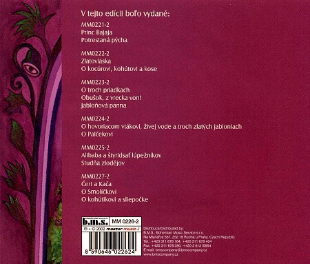 Šípková Ruženka, Námorník Sindibád, Sultanov sašo