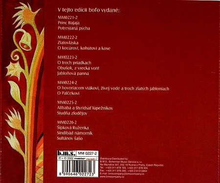 NAJKRAJŠIE ROZPRÁVKY 7 CD Čert a Kača,O Smolíčkovi,O kohútikovi a sliepočke