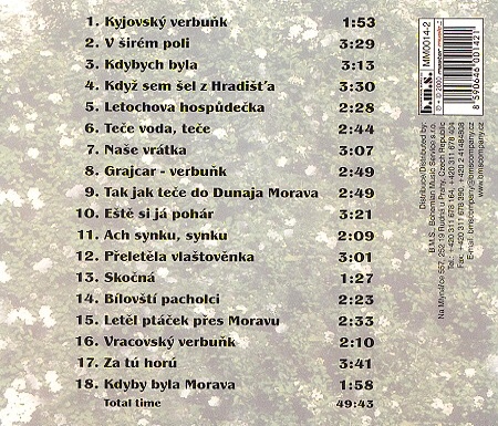 Vacenovjáci Kdyby byla Morava CD