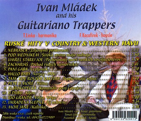 Ivan Mládek and his GuitarianoTrappers - CD