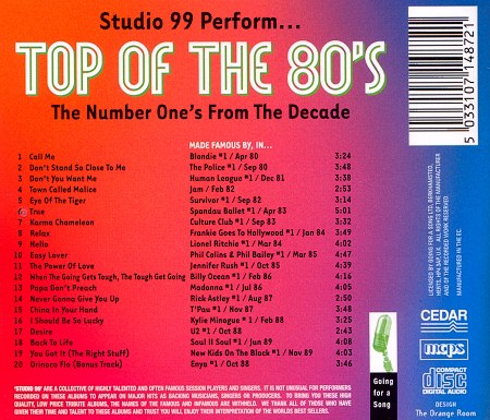 Top Of The 80'S