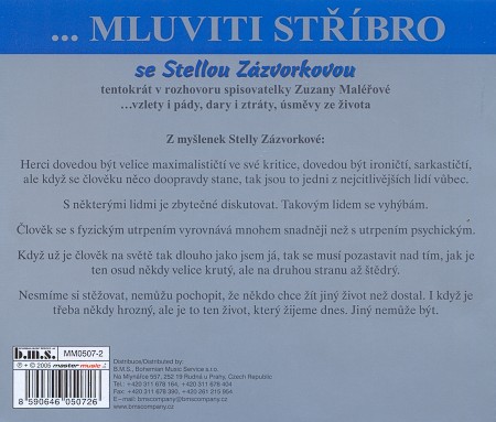Mluviti stříbro se Stellou Zázvorkovou