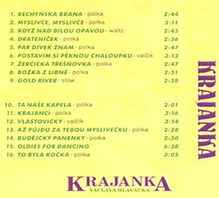 Krajanka - Pár dívek znám - CD