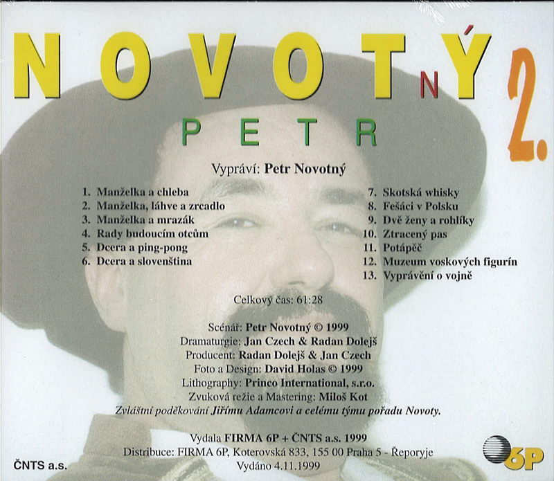 Petr Novotný, Novoty 2 - CD