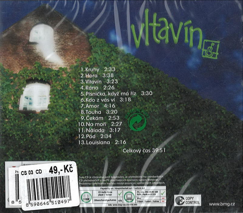 Vltavín, Z moře na hoře CD