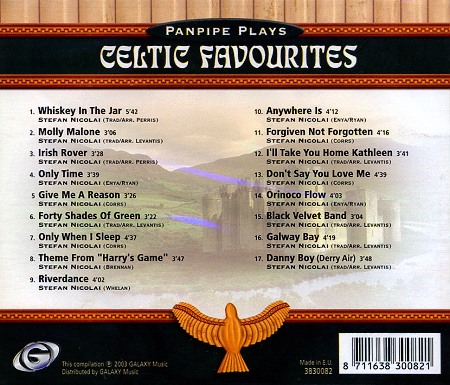 Panpipes - Celtic Favourites CD