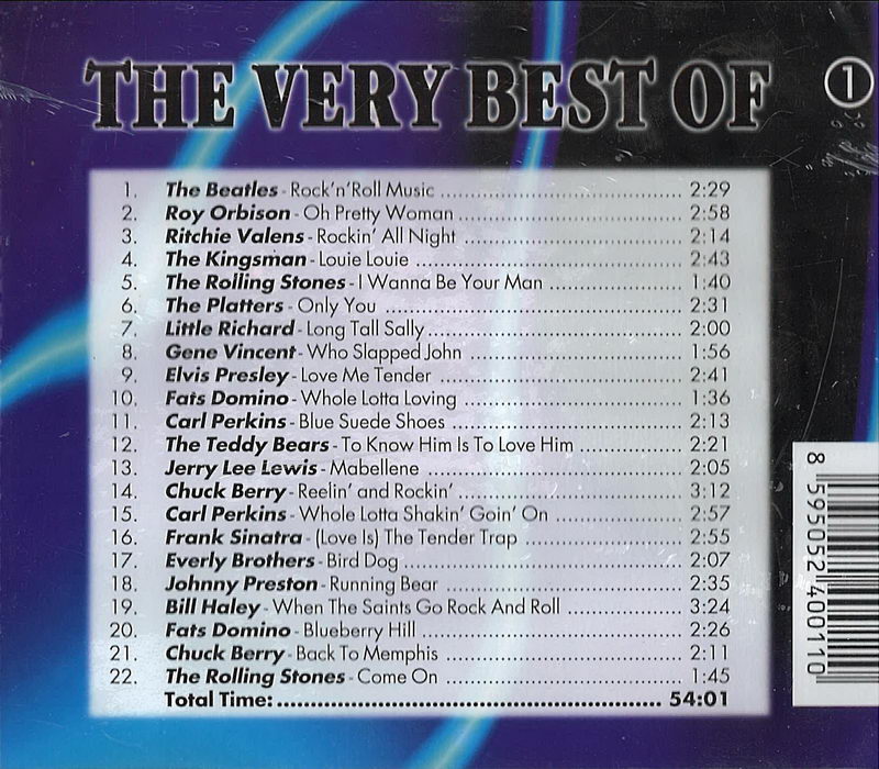 The very best of hits 50's - 60's - CD