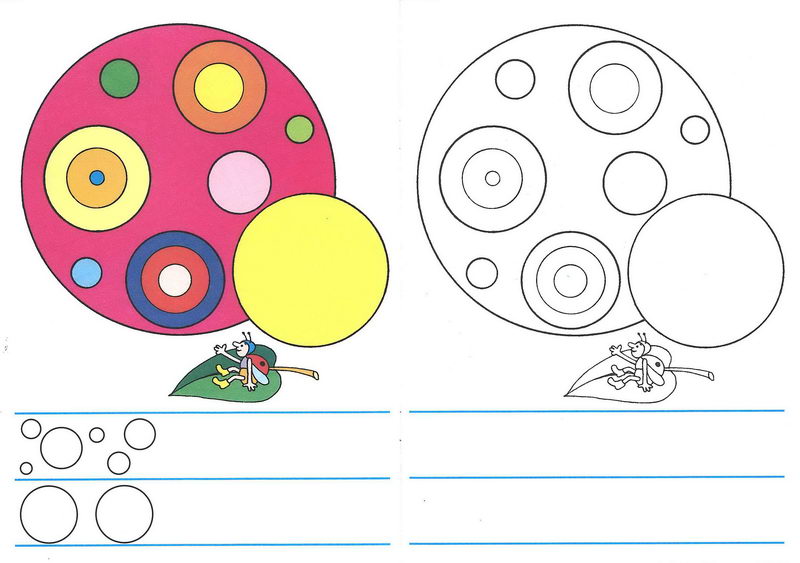 Školička - omalovánky