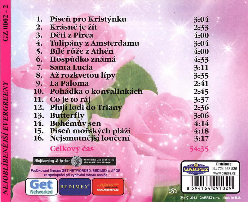 Yvetta Simonová, Milan Chladil a orchestr Karla Vlacha CD