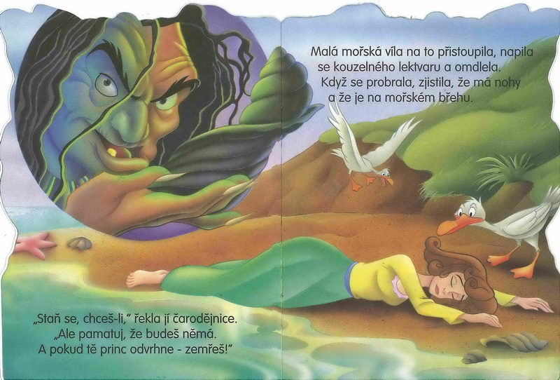 Malá mořská víla - první čtení