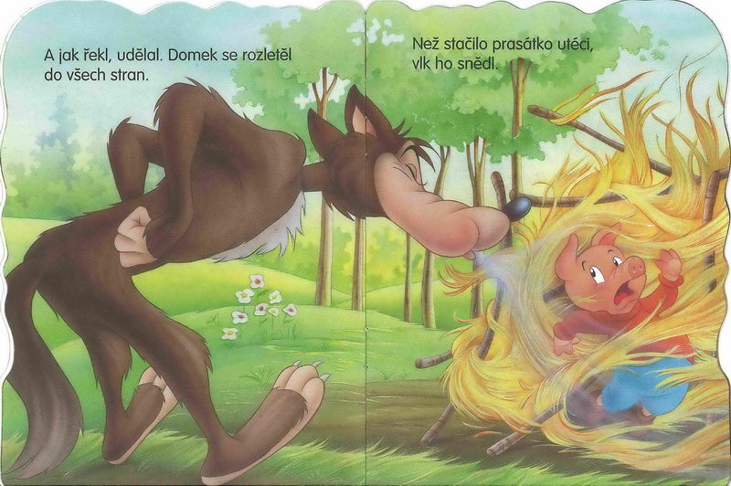 O třech prasátkách - první čtení