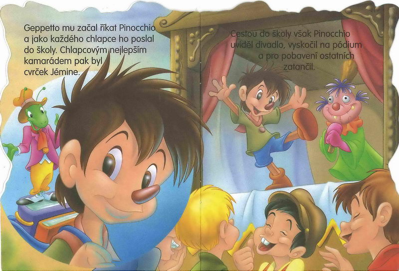 Pinocchio - první čtení