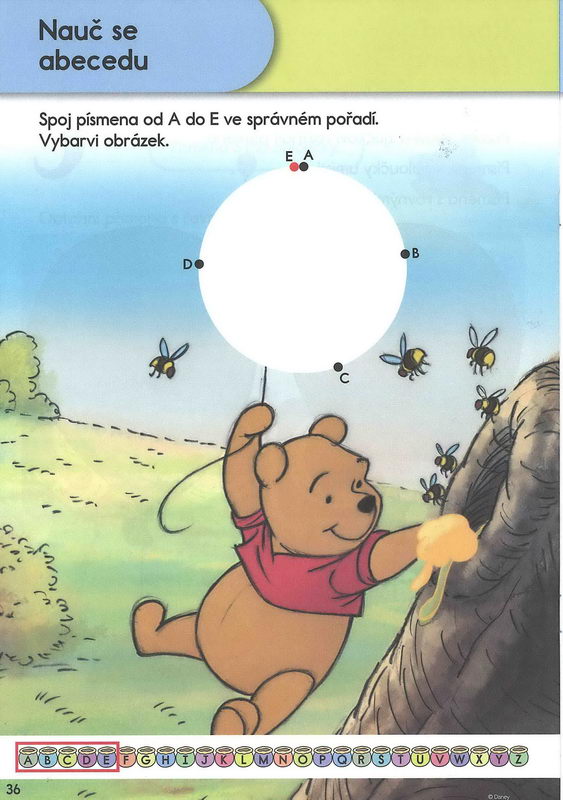 Disney Walt School Skills Základy čtení Uč se s námi