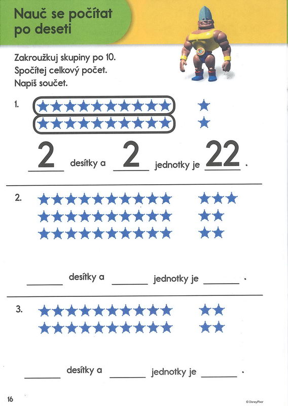 Disney Walt School Skills Jak řešit matematické úlohy Uč se s námi