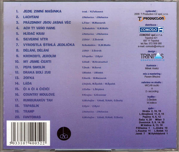 Jede zimní mašinka a další dětské pecky - CD