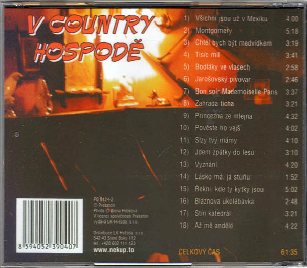 V country hospodě - CD
