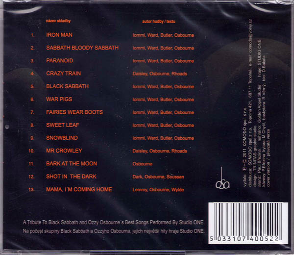 Black Sabbath a Ozzy Osbourne - CD
