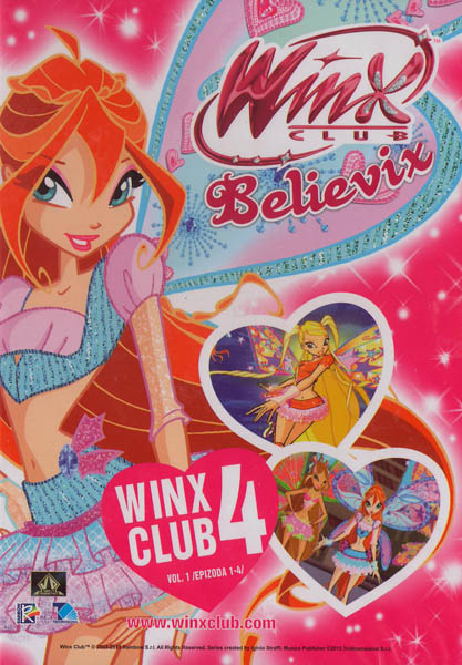 Winx club 4. série 8x DVD