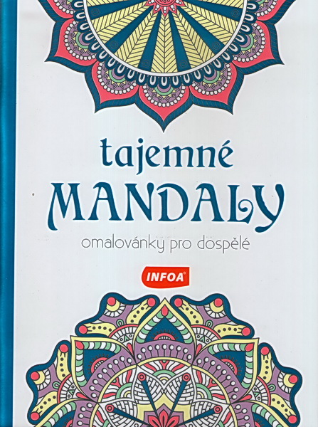 Antistresová omalovánka tajemné MANDALY
