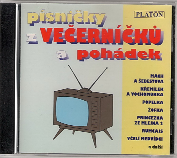 Písničky z večerníčků a pohádek - CD