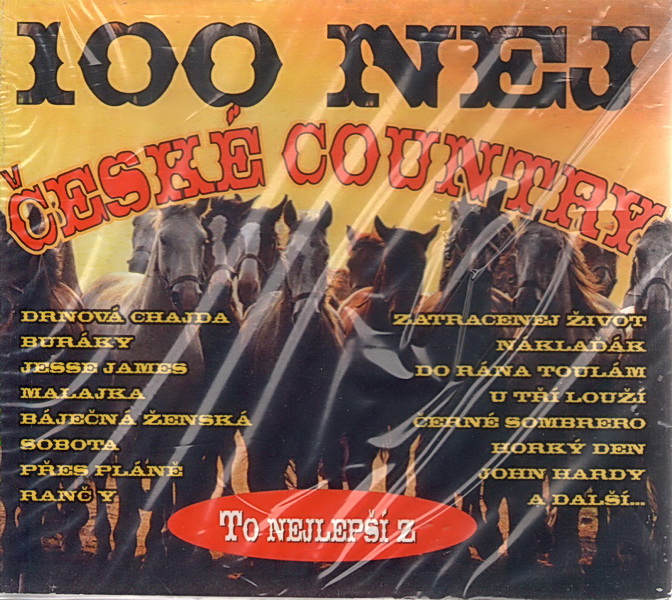 České country - 100 nej - CD