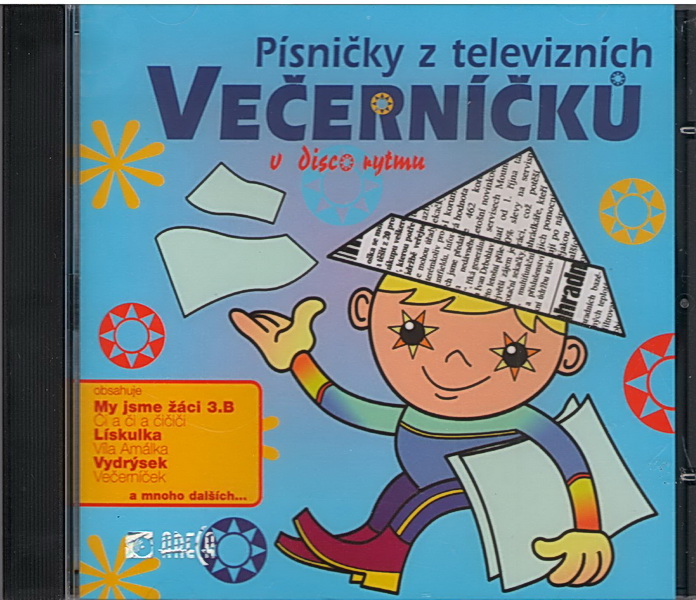 Písničky z televizních večerníčků v disco rytmu- CD