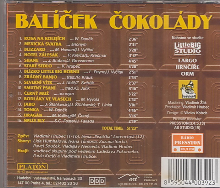 Balíček čokolády II CD
