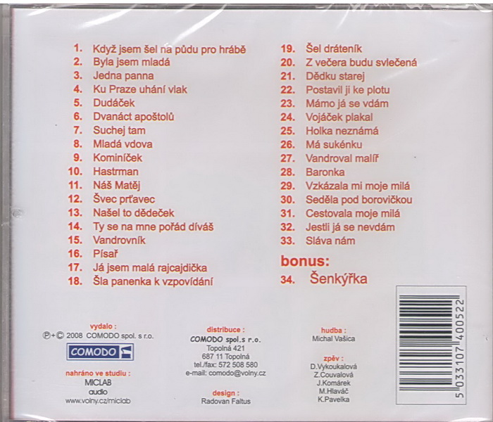 Sprostonárodní písničky CD
