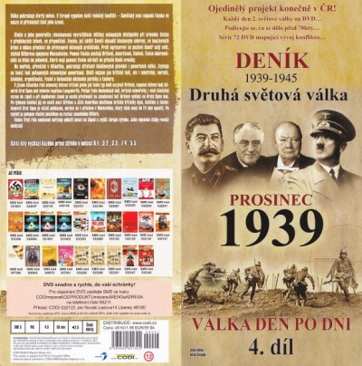Deník - Druhá světová válka díl 4. - Prosinec 1939 DVD