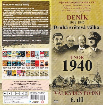 Deník - Druhá světová válka díl 6. - Únor 1940 DVD
