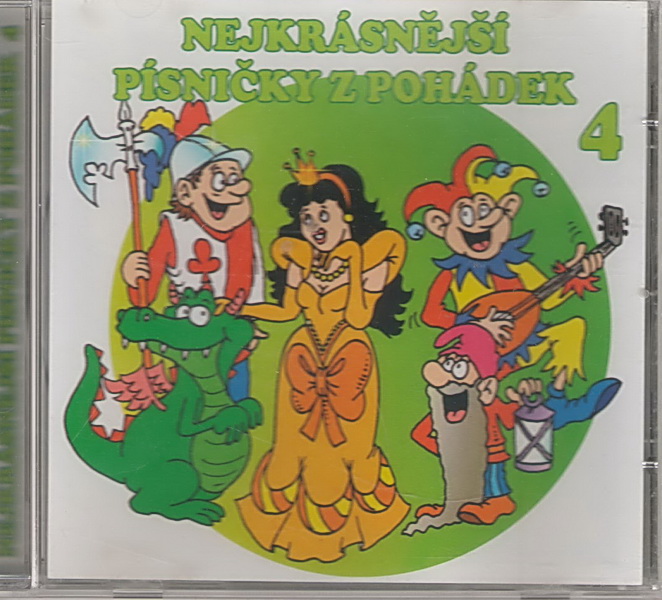 Nejkrásnější písničky z pohádek 4 CD