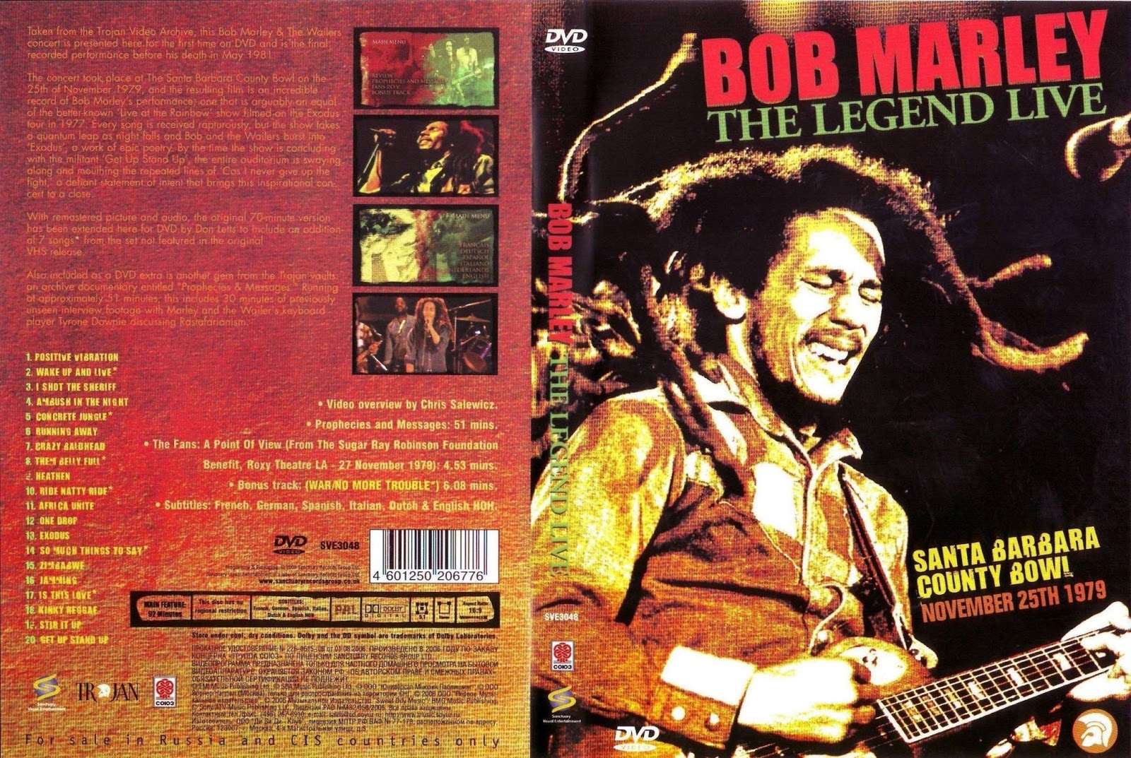 Bob Marley DVD