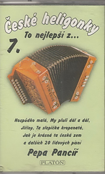 České heligonky 7 MC kazeta