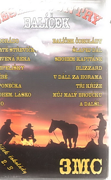 České country 3x MC kazeta