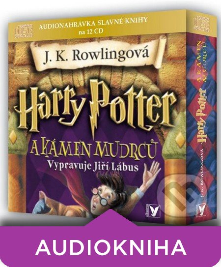 Harry Potter a kámen mudrců 12x CD pošetka