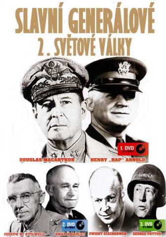 Slavní generálové 2. světové války kolekce DVD