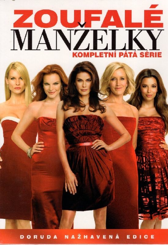 Zoufalé manželky kompletní pátá série DVD