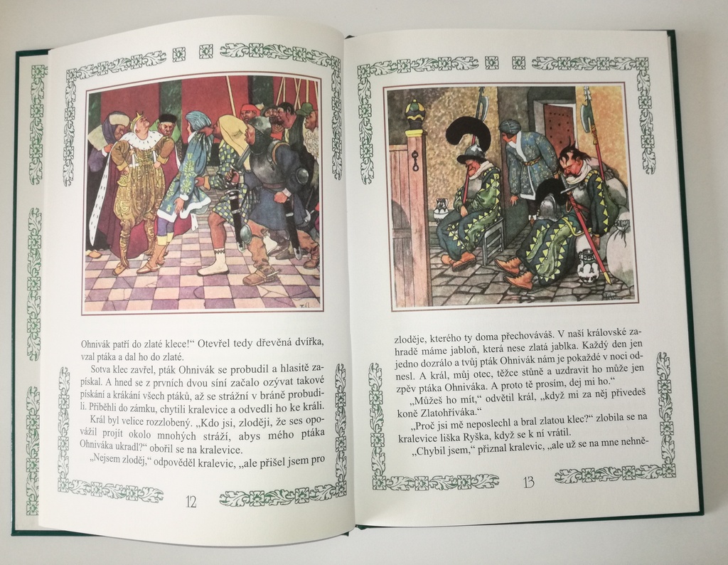 Pták Ohnivák a jiné pohádky Karel Jaromír Erben kniha