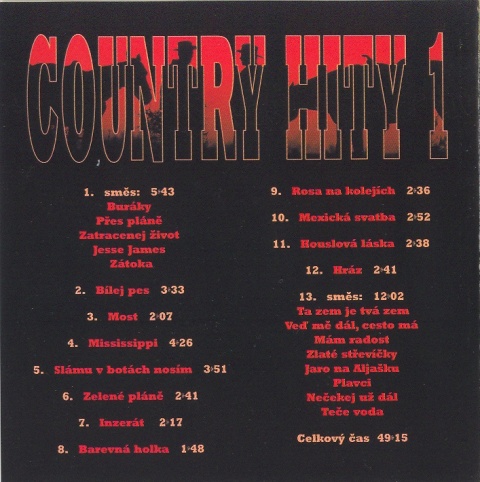 Country Hity 1 CD