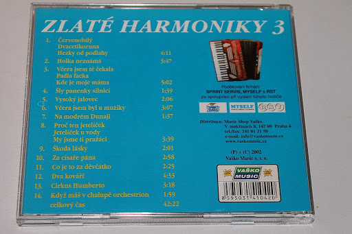 Zlaté harmoniky 3 CD