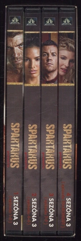 SPARTAKUS: POMSTA kolekce 4xDVD sezóna 3 (epizoda 1-10) DVD