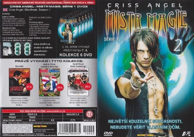 Mistr magie, Criss Angel série 1, (6 DVD)