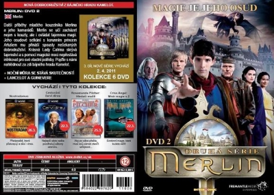 Merlin druhá série 6x DVD