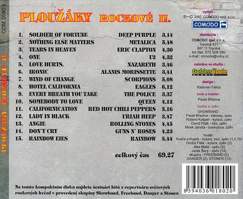 Písničky s hvězdičkou 2, Veselé harmoniky CD
