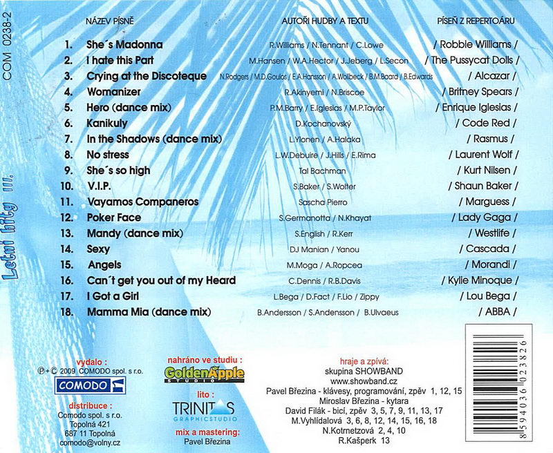 Letní hity III - CD