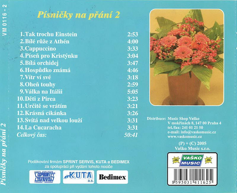 Písničky na přání 2 - CD