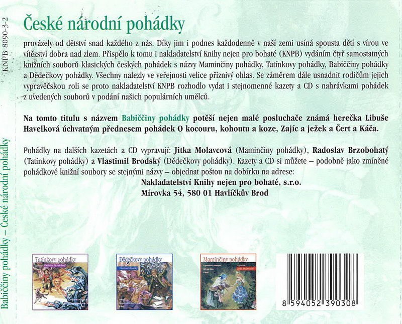 Babiččiny pohádky - CD