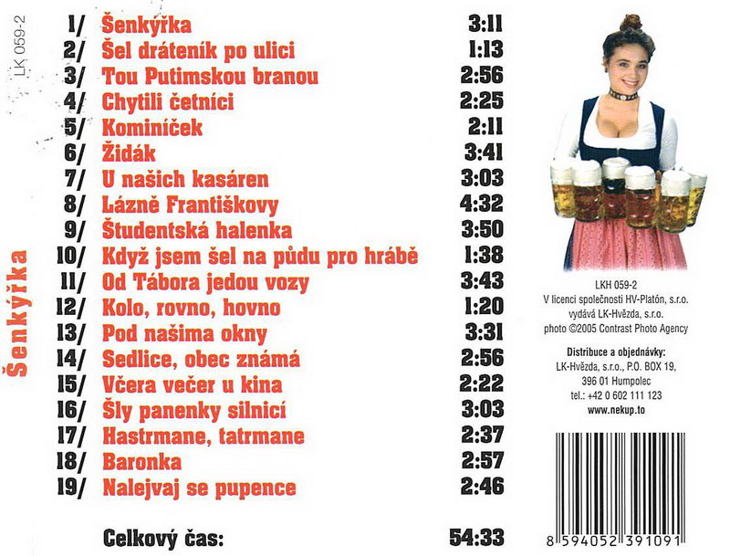 Šenkýřka - CD