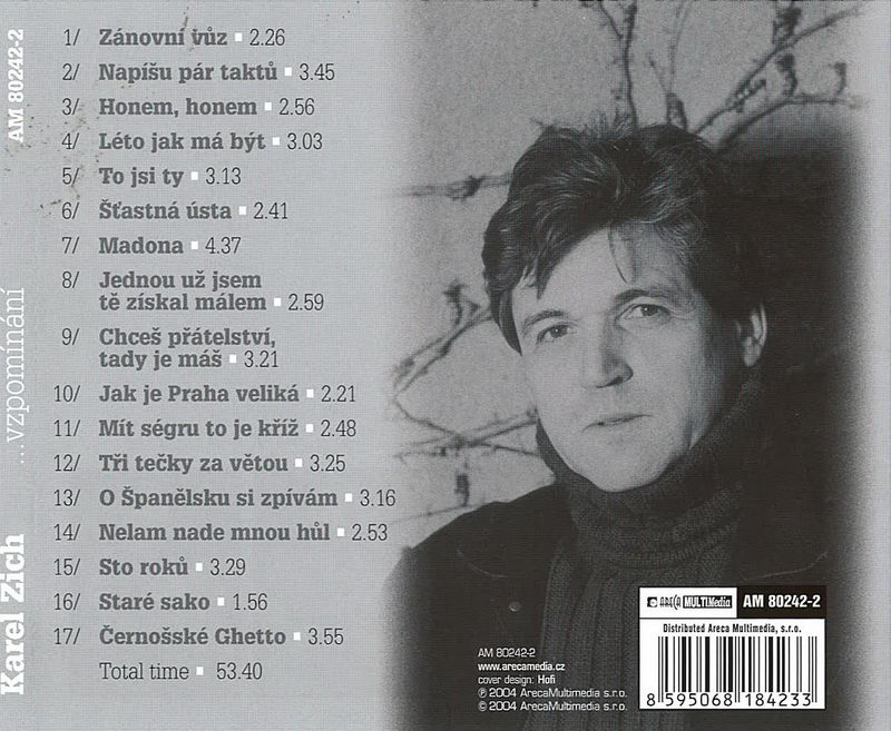 Karel Zich... Vzpomínání - CD
